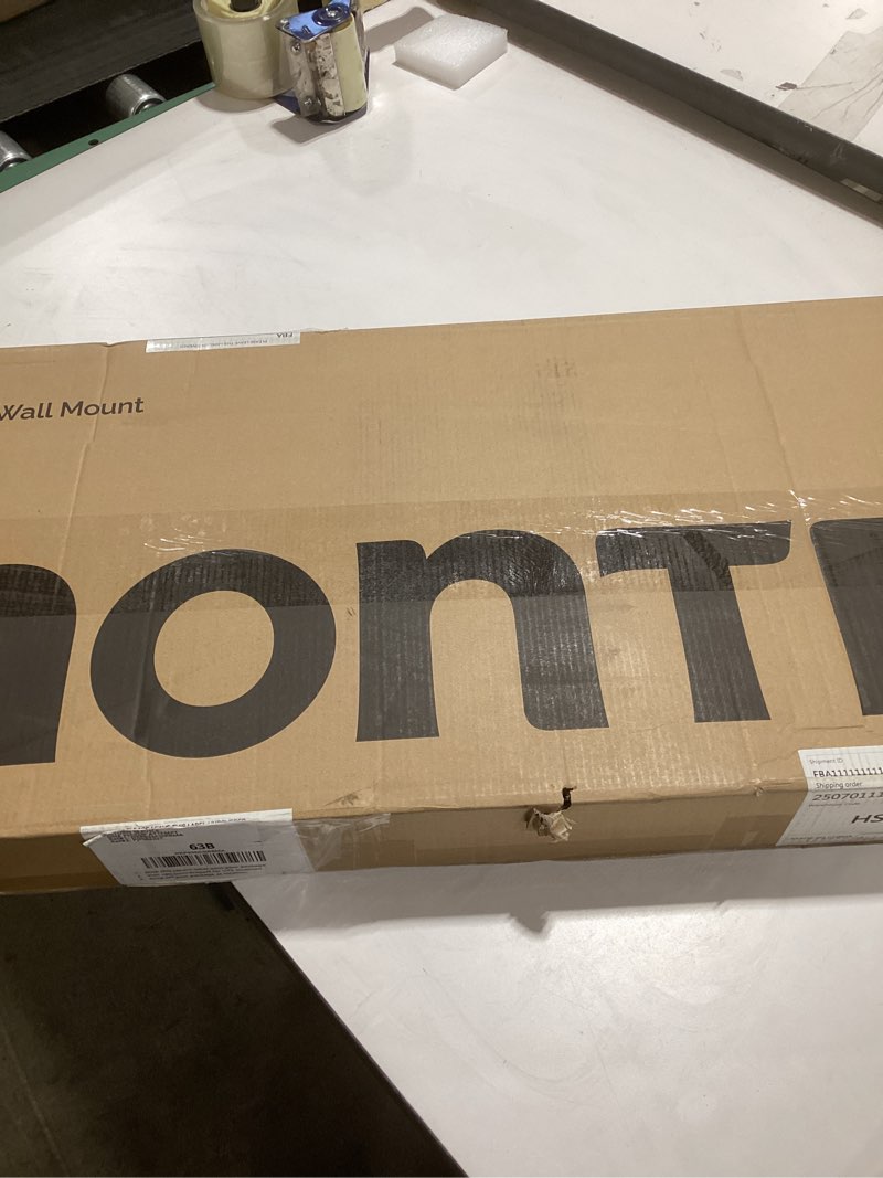 monTEK Heavy Duty Full Motion TV Wall Mount for 43–100 Inch TVs Pre-Assembled Bracket with Tool-Free