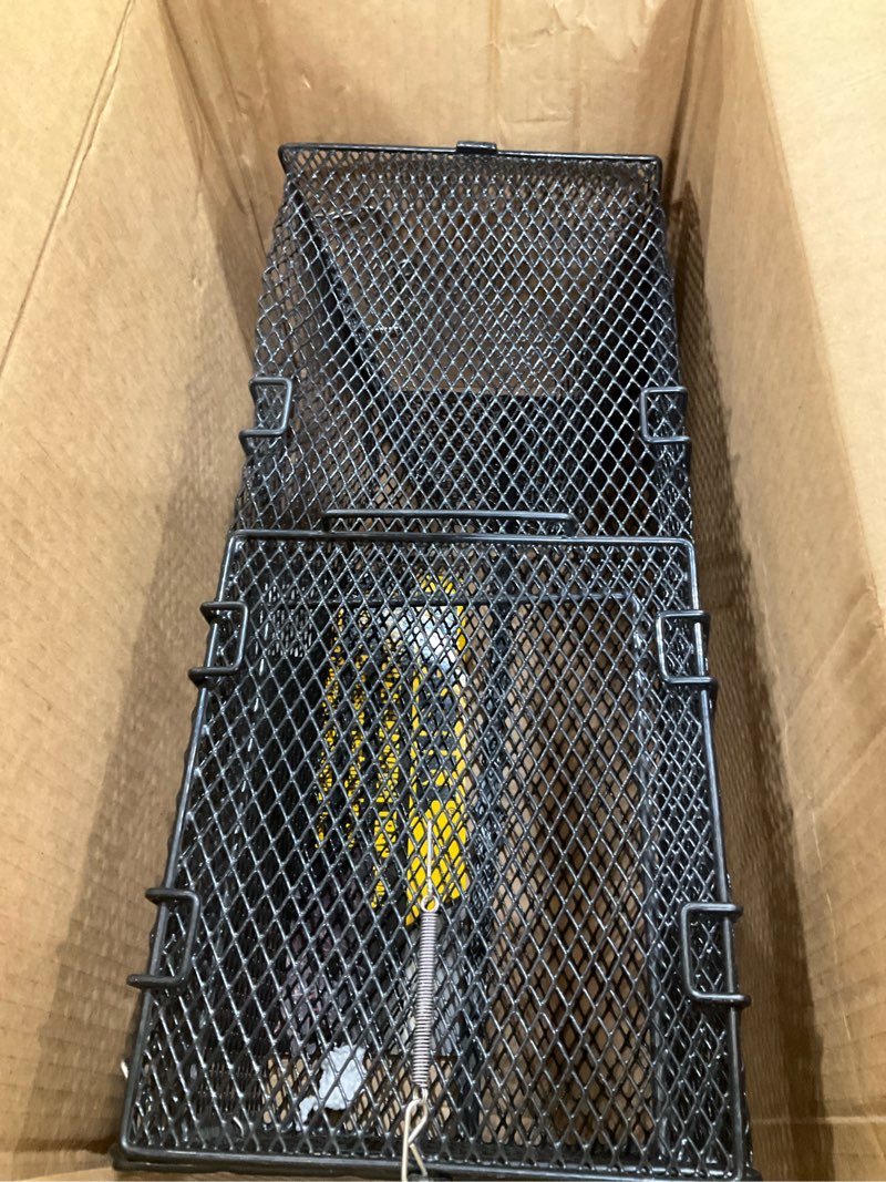 Condition photo showing New/Like New for Frabill 1267 Black Crawfish Rectangular Trap - 8  X 8  X 18
