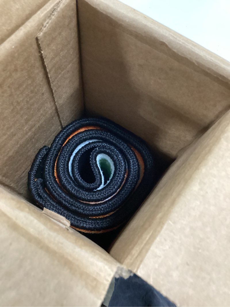 Condition photo showing New/Like New for FANMATS 18499 NCAA Ferris State University Medallion Door Mat Team Colors 2'6" x 6' (Rectangular)