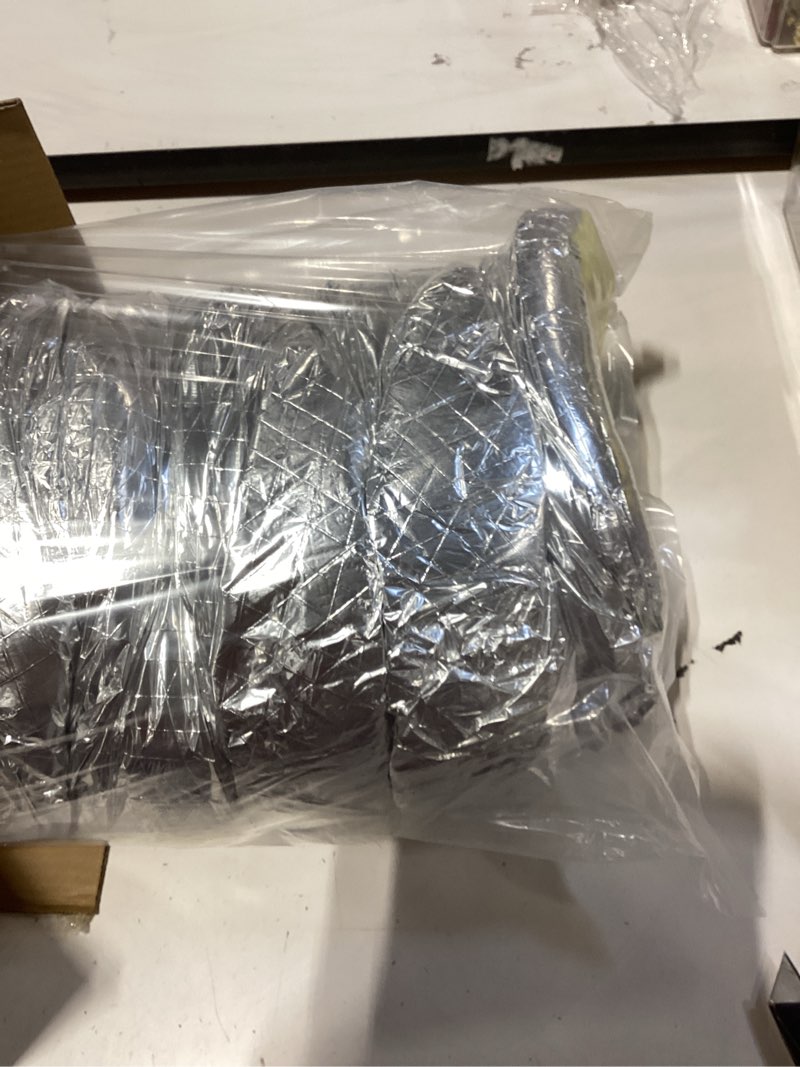 Condition photo showing New/Like New for 6 inch 25 feet r4.2 insulated flexible duct | high-efficiency thermal insulation | suitable for heating & cooling 6 in 25 ft(r4.2)