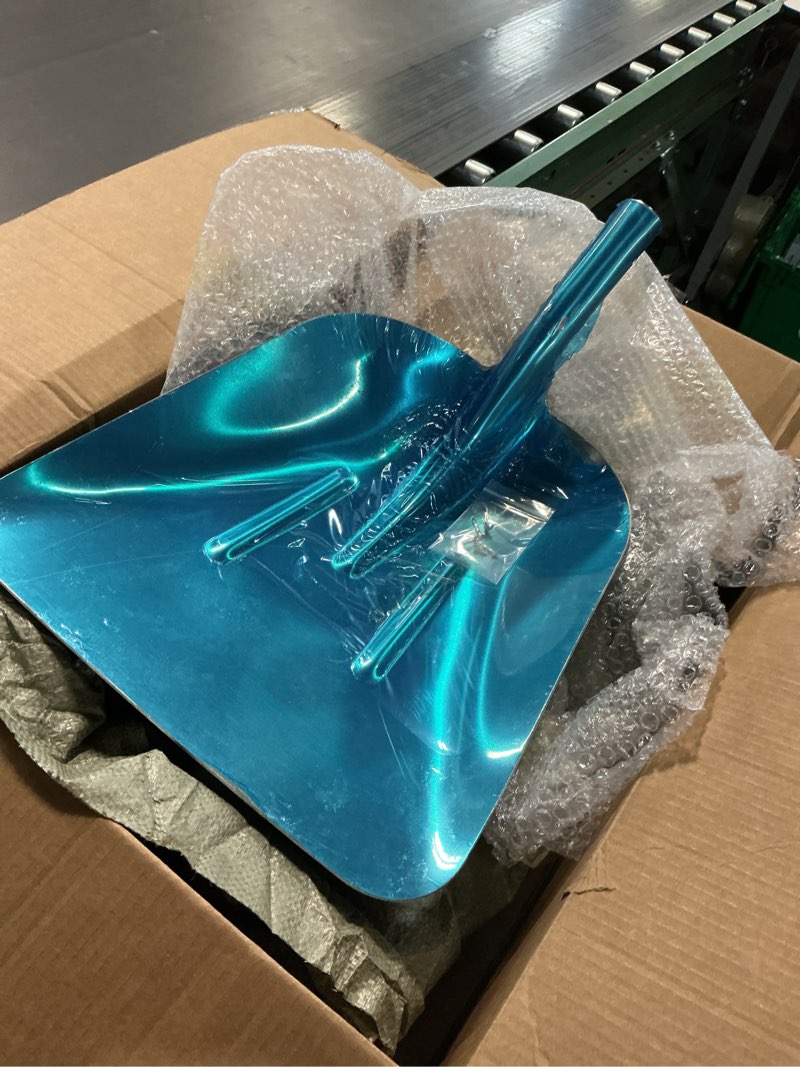 Condition photo showing Good Condition for Aluminum Snow Shovel with D Handle,Heavy Duty Metal Scoop Shovel,51.1 Inches Large Capacity Snow Shovel for Driveway,Coal Shovel for Mulch,Moving Feed and Gardening