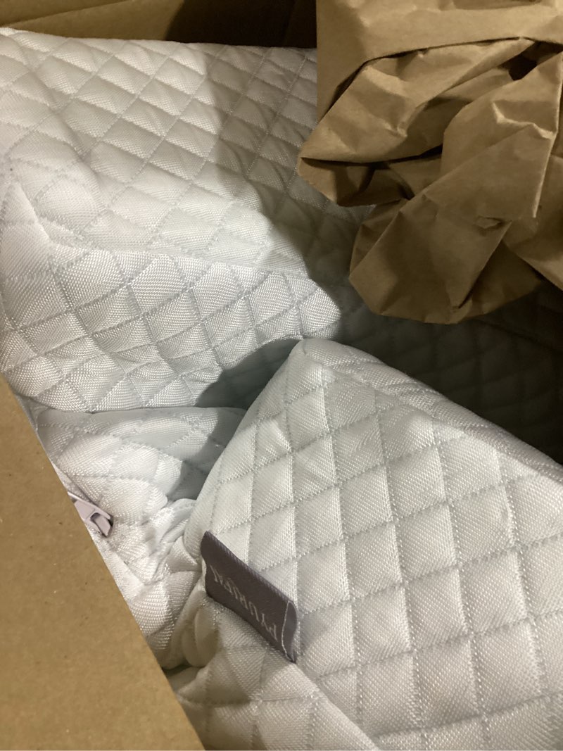 Condition photo showing Good Condition for side sleeper pillow with arm hole - adjustable shoulder pillow for side sleepers, memory foam pillow provides support & reduces arm pressure, cooling arm pillows, rotator cuff pain relief white