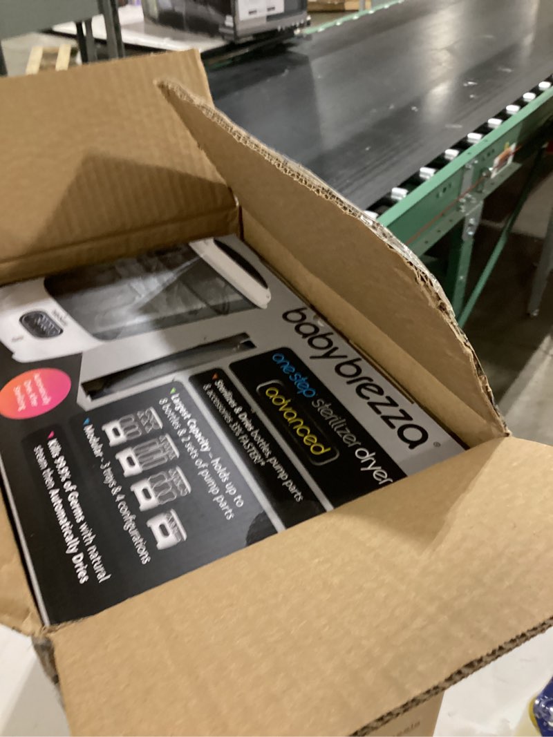 Condition photo showing Good Condition for Baby Brezza Bottle Sterilizer and Dryer Advanced – 33% Faster - Largest Capacity Steam Sanitizer - Universal Sterilization Machine for All Bottles + Pump Parts - HEPA Air Filter