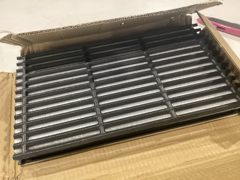 Condition photo showing New/Like New for 17 x 9 1/2 inch grill grate for charbroil tru infrared 4 burner 463255020 463242715 463242716 463276016 466242715 463257520 466242815 466242816, g541-0016-w2 for charbroil grill grates 17" x 9.5"