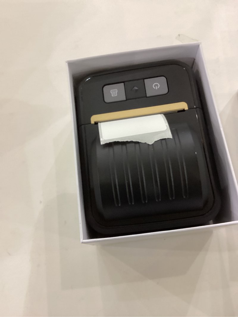 Condition photo showing Good Condition for Label Makers, Label Maker Machine with Tape, Bluetooth Label Maker, Portable Thermal 2 Inch Label Printer for Small Business, Barcode, Address, Logo, Clothing, Sticker Printer for Phones & PC