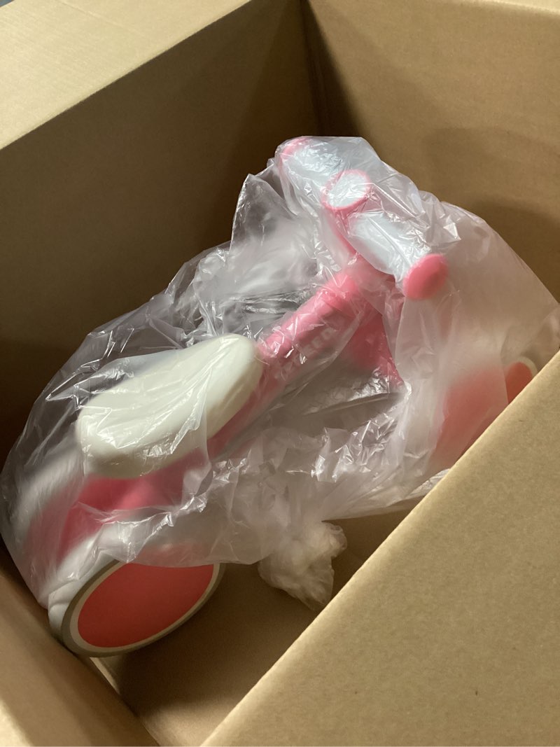 Condition photo showing New/Like New for SEREED Baby Balance Bike for 1 Year Old Boys Girls 12-24 Month Toddler Balance Bike, 4 Wheels Toddler First Bike, First Birthday Gifts Rose red