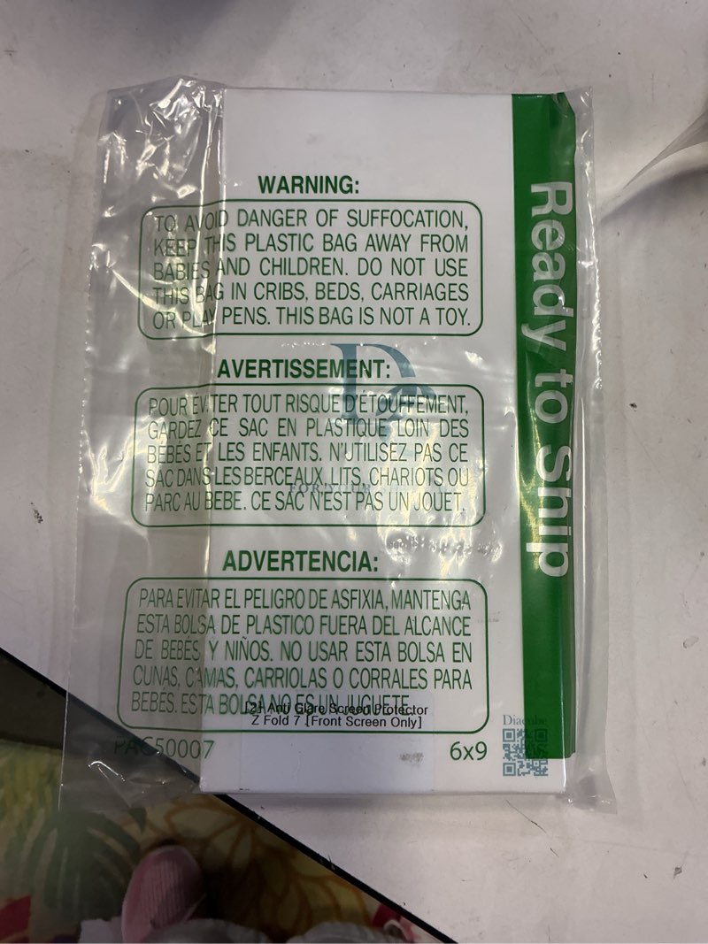 Condition photo showing New/Like New for 2 Pack Anti Glare Matte Screen Protector for Samsung Galaxy Z Fold 7 [Front Screen Only] EPU+TPU Hybrid Film, Anti Fingerprint, Self-Healing, Case Friendly, Easy Installation