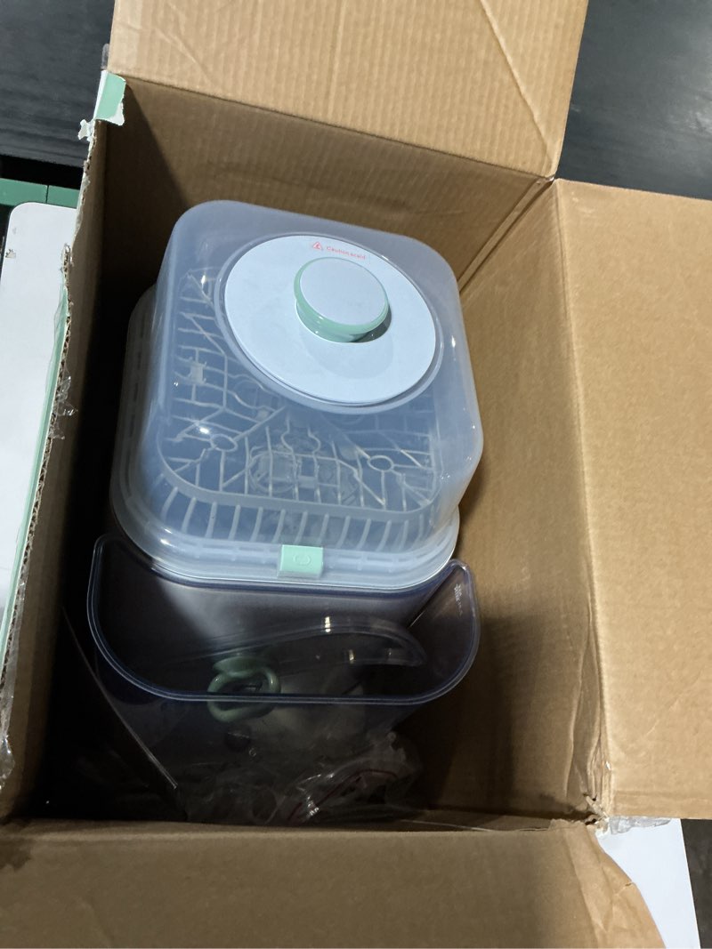 Condition photo showing As Is for Momcozy KleanPal Pro Baby Bottle Washer, Sterilizer & Dryer - All-in-One Cleaning Machine for Bottles, Pump Parts & Baby Essentials - Time-Saving & Effortless Care