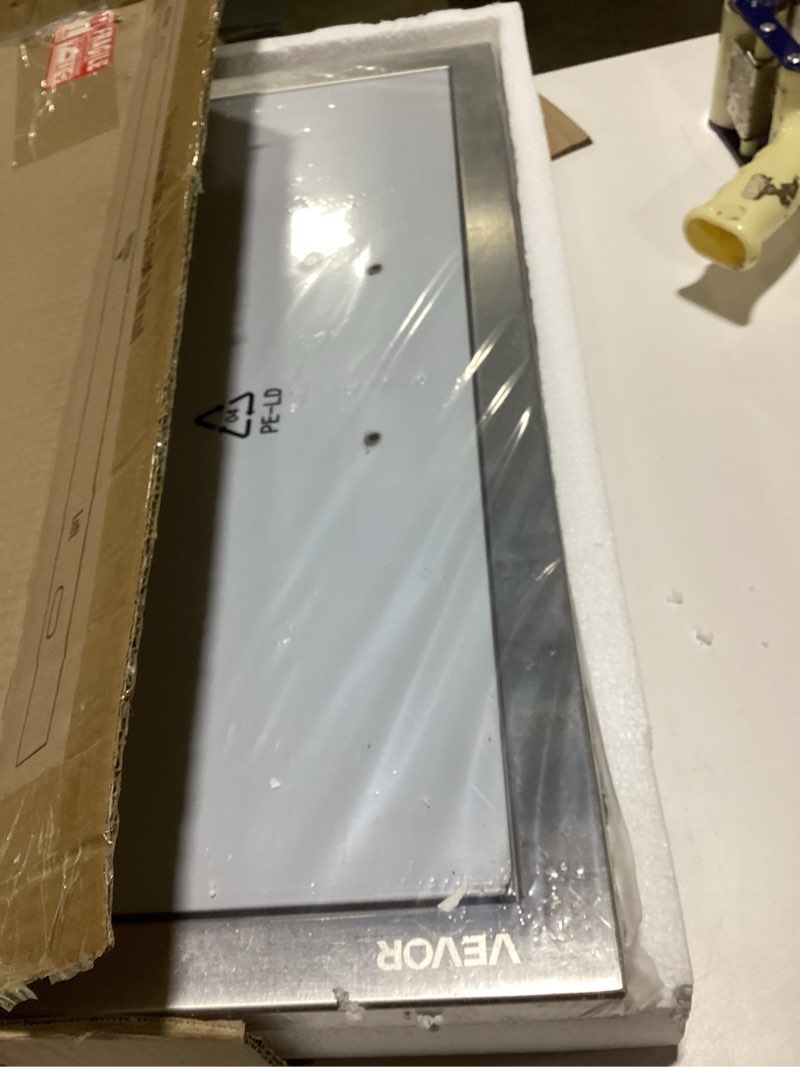 Condition photo showing New/Like New for VEVOR BBQ Access Door, 17W x 24H Inch Single Outdoor Kitchen, Stainless Steel Flush Mount, Wall Vertical with Handle, for BBQ Island, Grilling Station, Outside Cabinet Left & Right Hinged 17W x 24H
