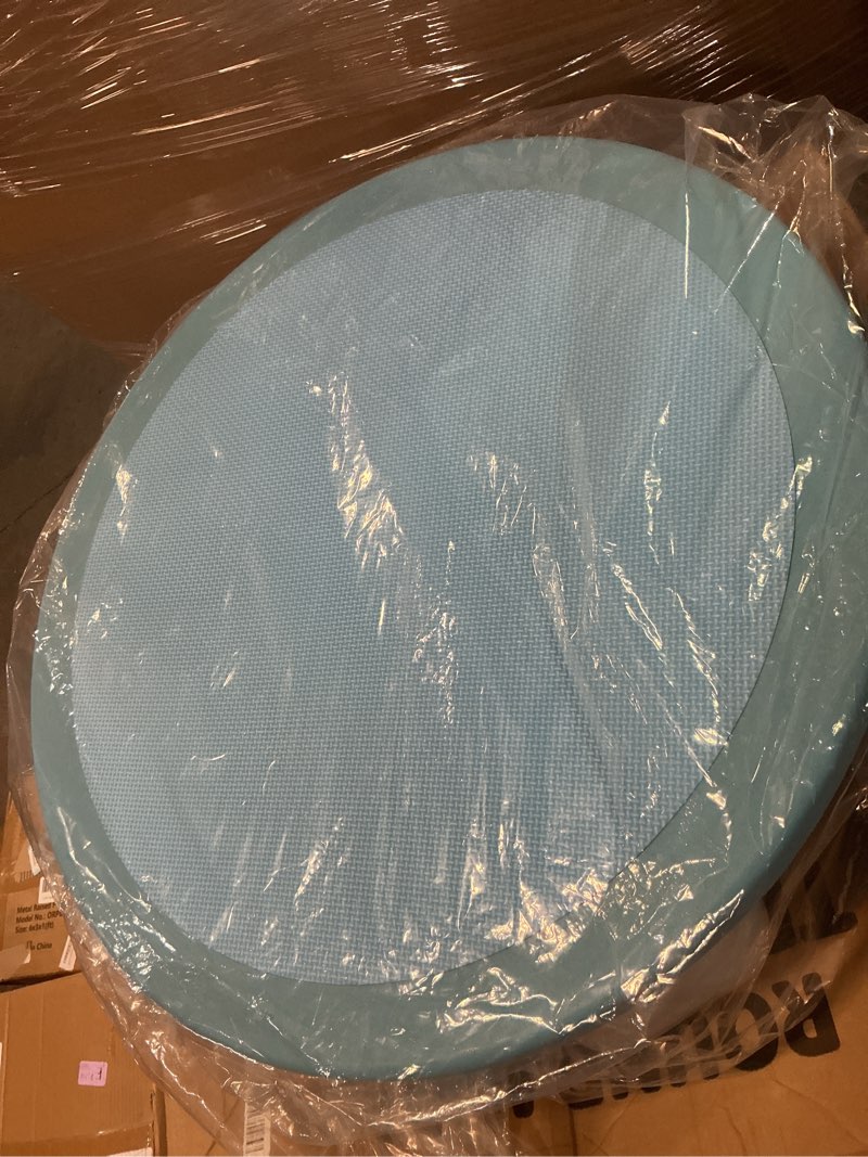 Condition photo showing Good Condition for kids universal trampoline bounce board ?sensory trampoline indoor?round bounce trampoline with non-slip base?bounce board for kids?kids sensory balance training equipment (blue)