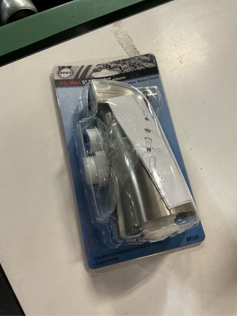 Condition photo showing Good Condition for danco brushed nickel tub spout