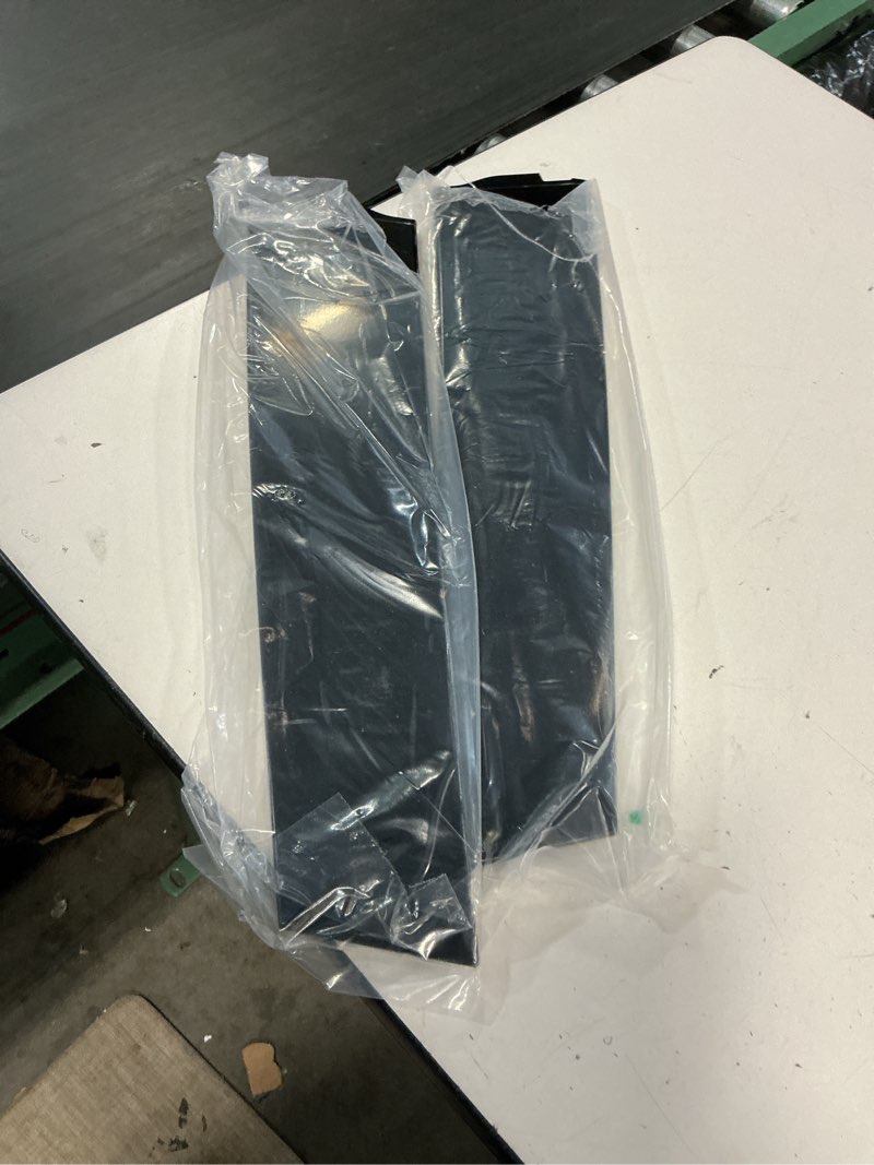 Condition photo showing Good Condition for b-pillar trim molding (pair), compatible with 2015-2018 chevy suburban/tahoe, gmc yukon, cadillac escalade, rear door driver & passenger side forward door applique, window moulding (926-245 926-246)
