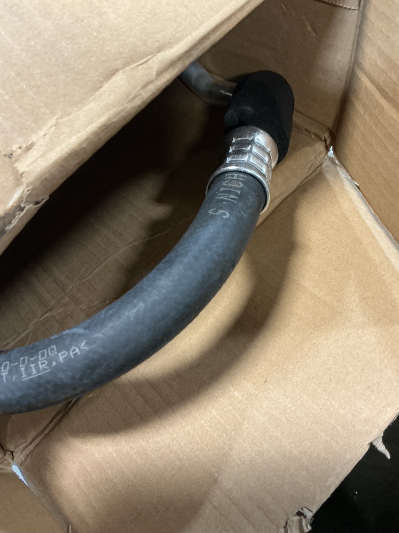 Condition photo showing As Is for a-premium a/c suction hose assembly compatible with mitsubishi outlander, 2004 2005 2006, compressor to evap