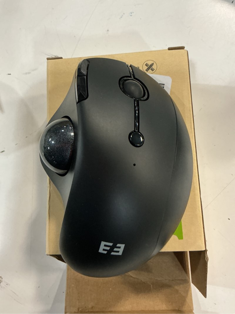 Condition photo showing Good Condition for seenda Wireless Trackball Mouse Ergonomic - Bluetooth Rollerball Mouse Rechargeable, 3 Device Connection (Bluetooth/USB) Thumb Control Mice Compatible for Mac/Android/Windows Computers - Black