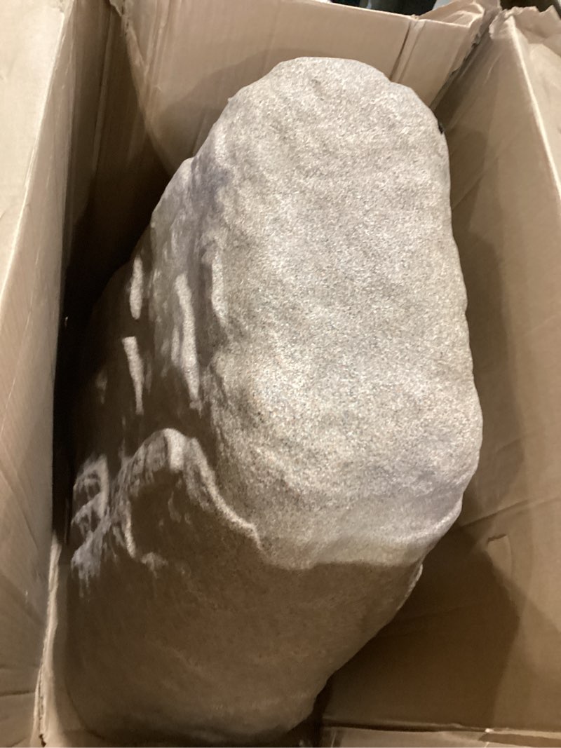 Condition photo showing As Is for emsco group 2280 natural sandstone appearance – extra large & tall – lightweight – easy to install landscape rock, extra large x-large sandstone