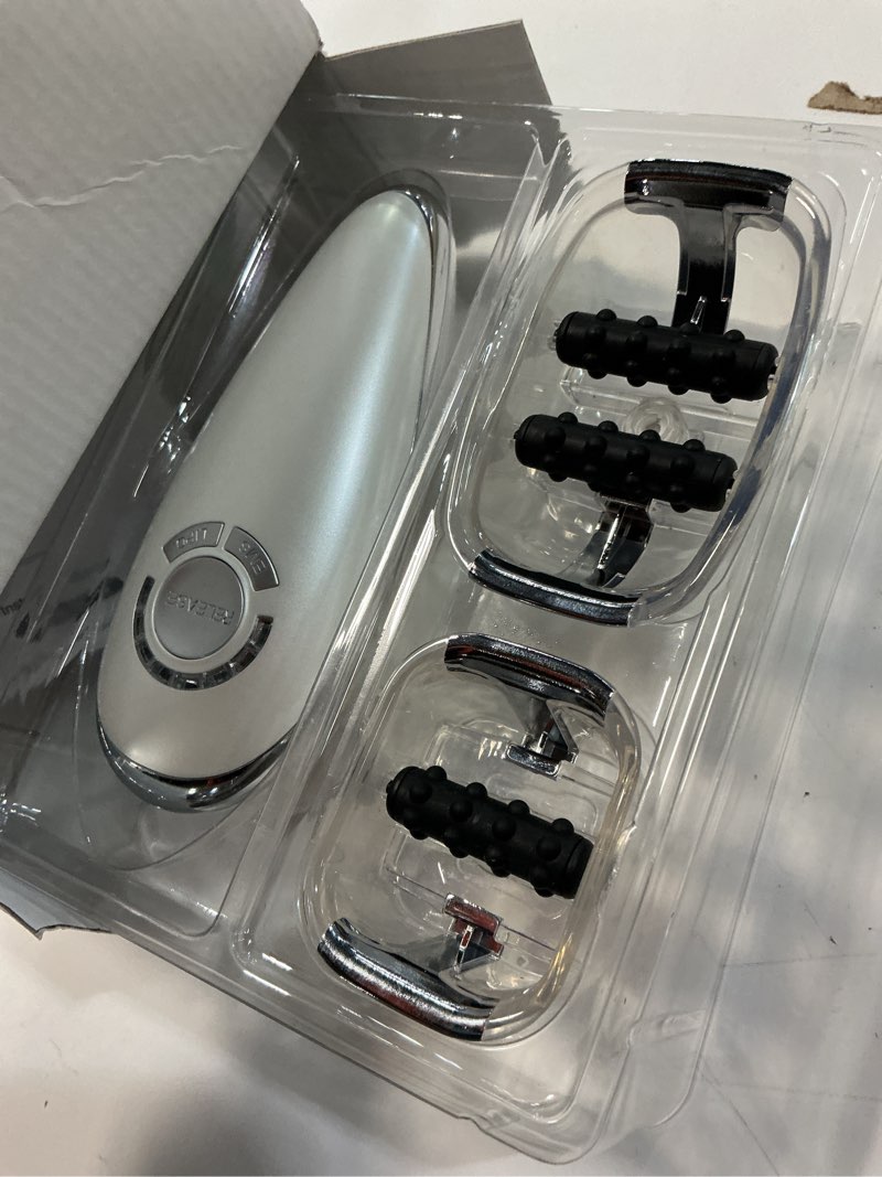 Condition photo showing Good Condition for 4-in-1 electric cellulite massager & body sculpting machine -5 modes adjustable, cordless slim-sculpt device for belly, thighs, arms&face- postpartum recovery&cellulite reducer&lymphatic drainage white