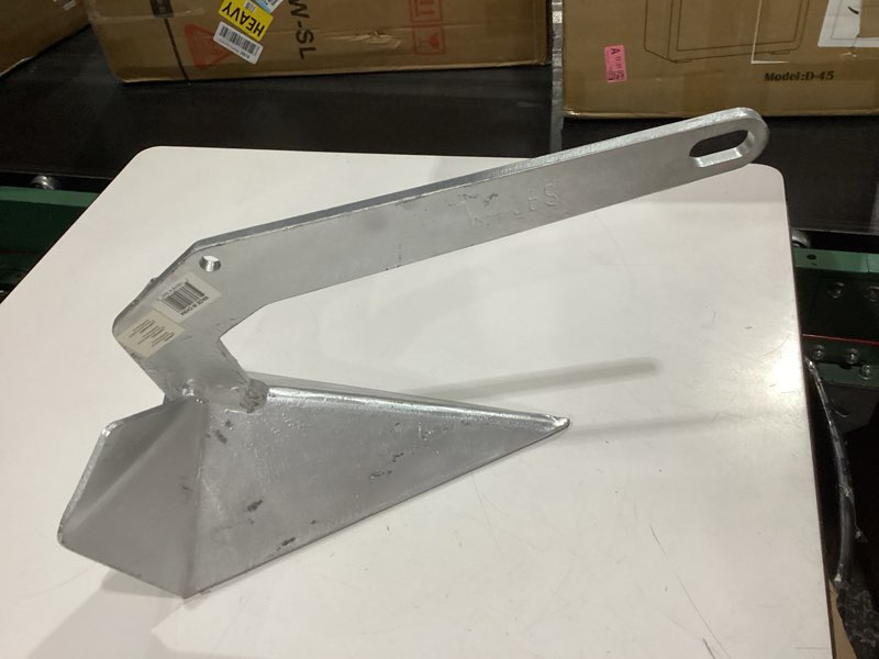 Condition photo showing New/Like New for seachoice plow boat anchor galvanized 24-31' boat