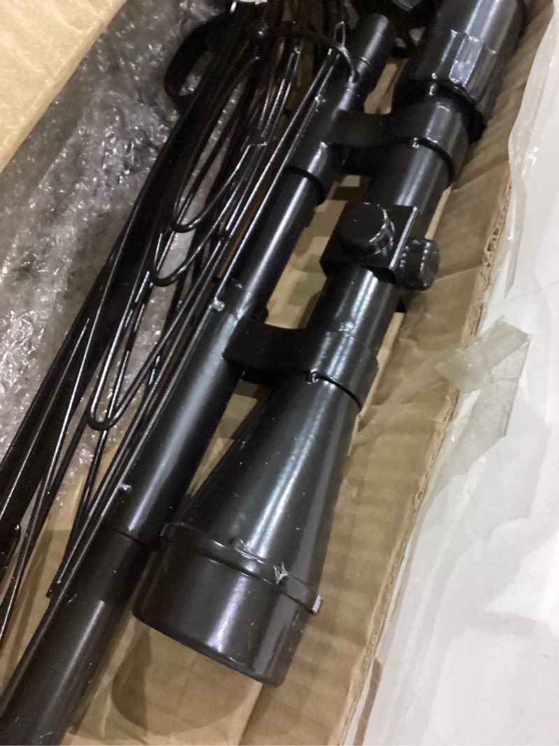 Rifle Gun Mantle & Wall Decor Home & Office - Detailed Metal Sculpture - Decorative Indoor & Outdoor