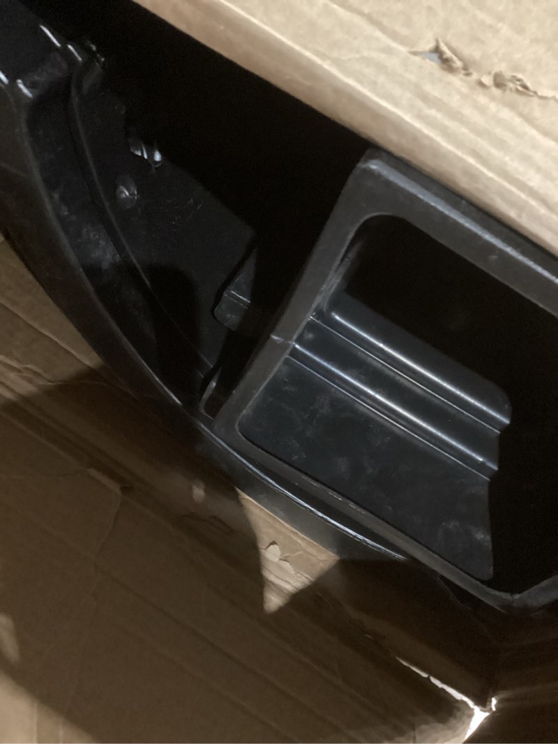 Condition photo showing As Is for architectural mailboxes grand haven plastic, mailbox and post kit, black extra large