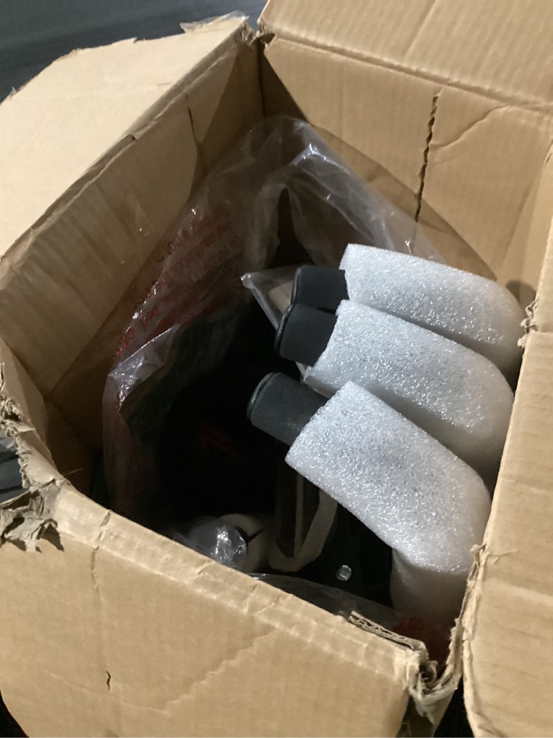 Condition photo showing New/Like New for Dream On Me Volgo Twin Baby Stroller, Lightweight Side-by-Side Double Umbrella Stroller with Adjustable Canopy, 5-Point Harness, Storage Basket & Travel-Friendly Fold – Dark and Light Grey Gray