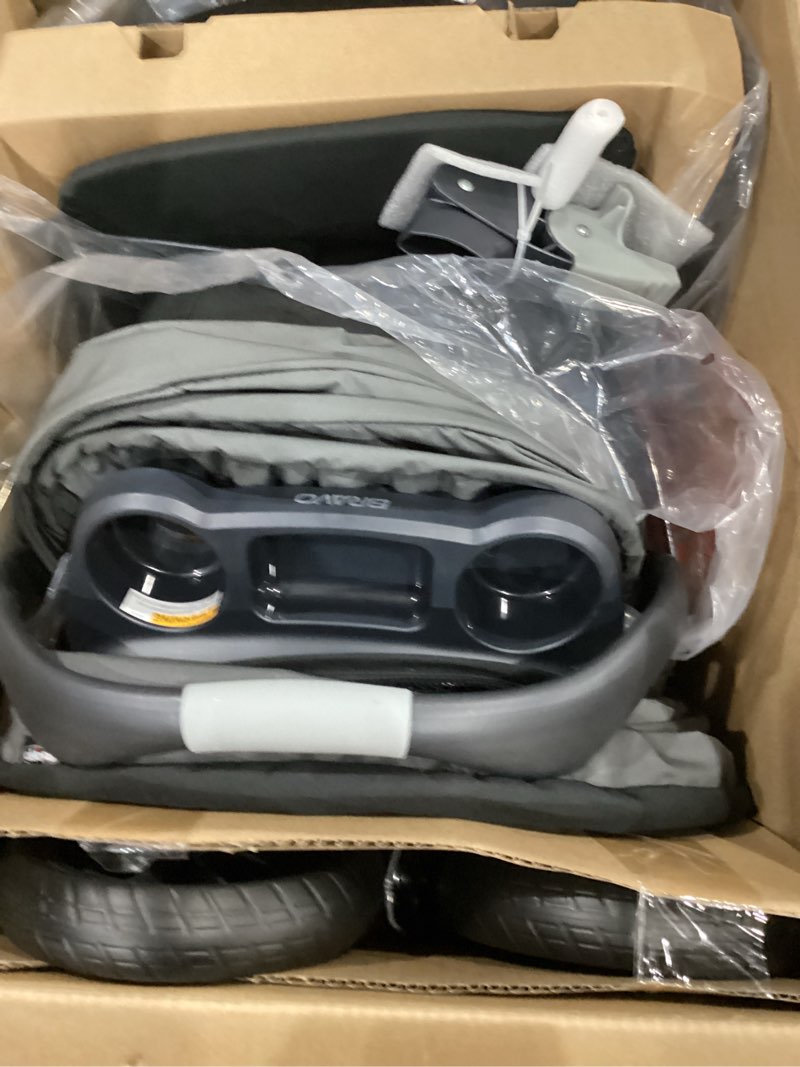 Condition photo showing Good Condition for chicco bravo 3-in-1 trio travel system, bravo quick-fold stroller with keyfit 30 infant car seat and base, camden/black bravo 3-in-1 camden