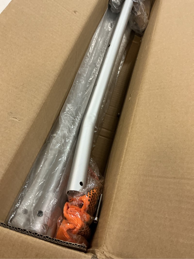 Condition photo showing Good Condition for Leaf Roof Brush and Roof Rake, 21 Ft Adjustable Length Roof Cleaning Tool, Remove Roof Leaves Safely, with Natural Brush Head, Lightweight, Easy to Use & Store