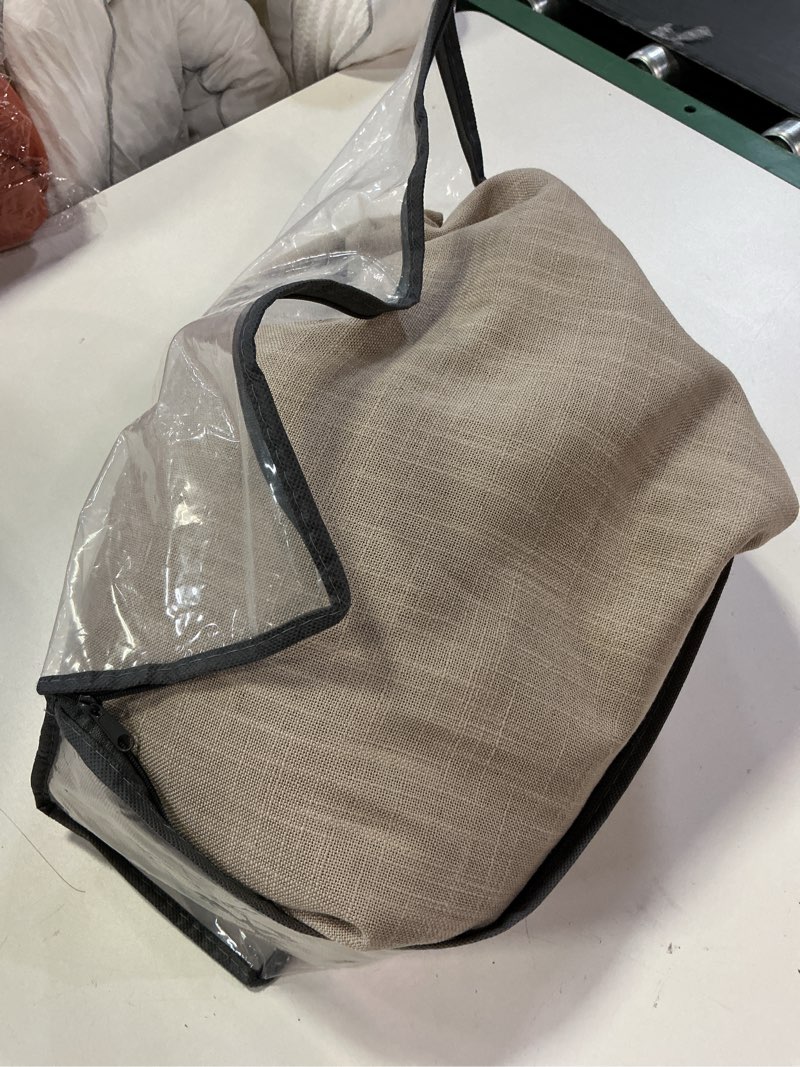 Condition photo showing Good Condition for Burlywood Birch 90 Inches Long 70 Inch Wide Curtains for Living Room Light Filtering Semi Sheer Modern Farmhouse Pleated Curtain Back Tab for Patio Sliding Door Dining Room Large Window 1 Panel 70x90 Burlywood Birch 70"W x 90"L (Pack of 1)