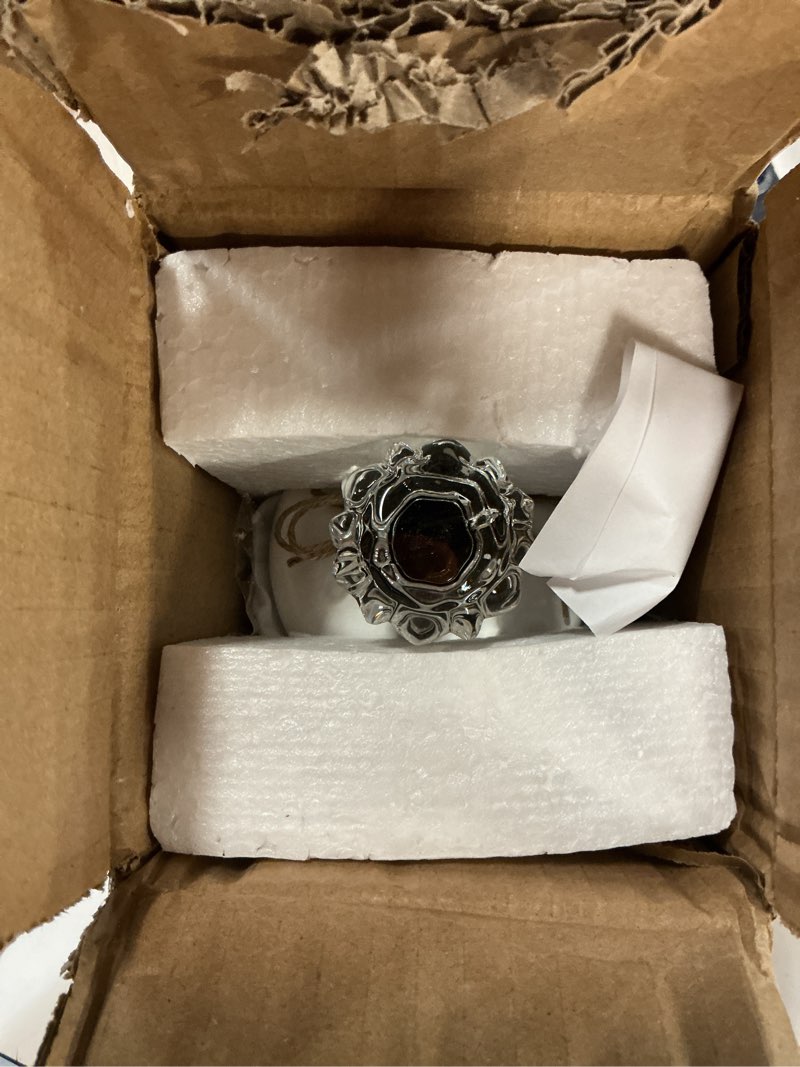 Condition photo showing New/Like New for mud pie door knob salt cellar set, white frustration_free