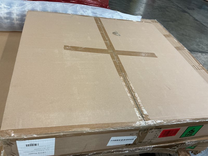 Condition photo showing New/Like New for Mrs Go Round Crystal Chandeliers, Drum Bedroom Hanging Lamp, Luxury Bedroom Light Fixtures Decor for Home, Kitchen, Dining Room with Light Bulbs (Gold, Round 31 inches)