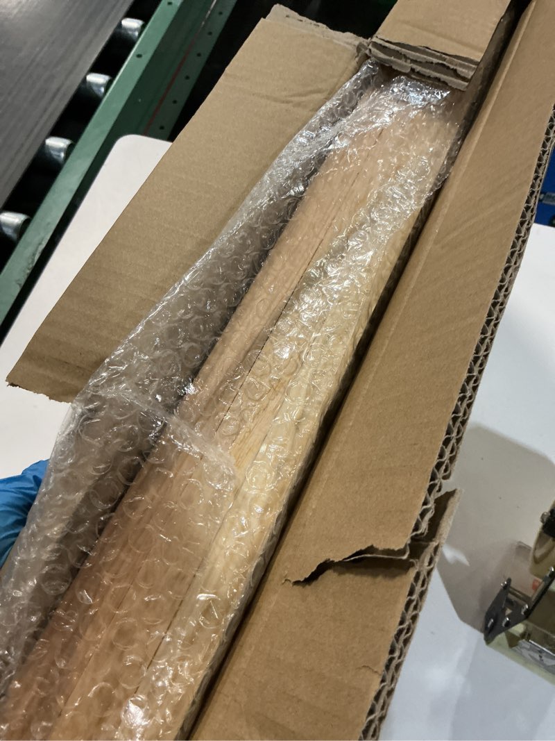 Condition photo showing New/Like New for 3 Panel Short Room Divider Screen,Beige Freestanding Partition,Small Bamboo Panel Divider for Room Seperation,3.95 FT Tall Beige 3 Panel