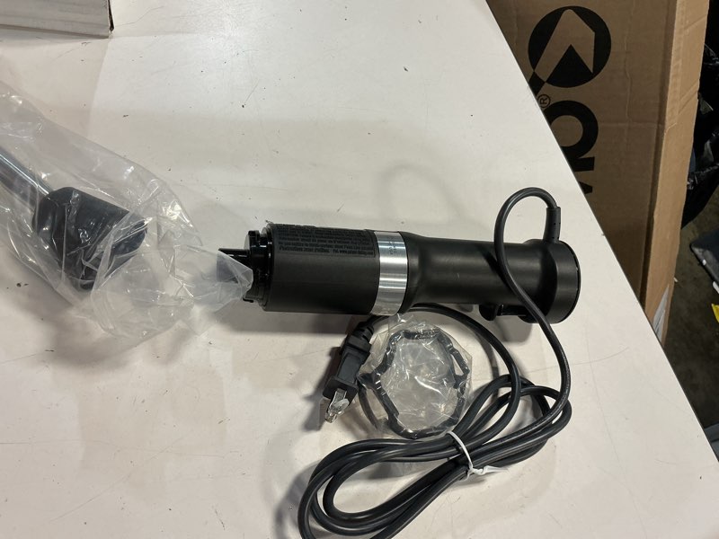 Condition photo showing Good Condition for kitchenaid khbv53bm variable speed corded hand blender, black matte, 8 in