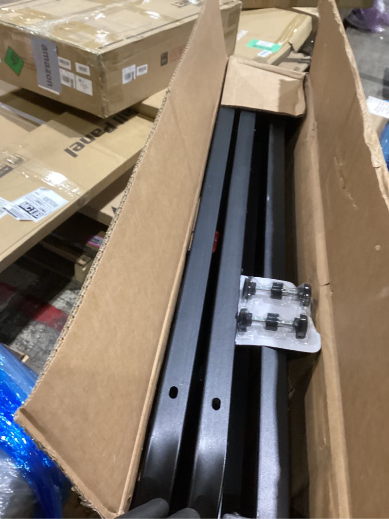 Condition photo showing Good Condition for Amazon Basics Bed Frame with Storage, Foldable Metal Platform, Sturdy Steel, No Box Spring Needed, 18 Inches High, Tool-Free Setup, Queen Size, Black Queen 18 Inch ( Foldable)