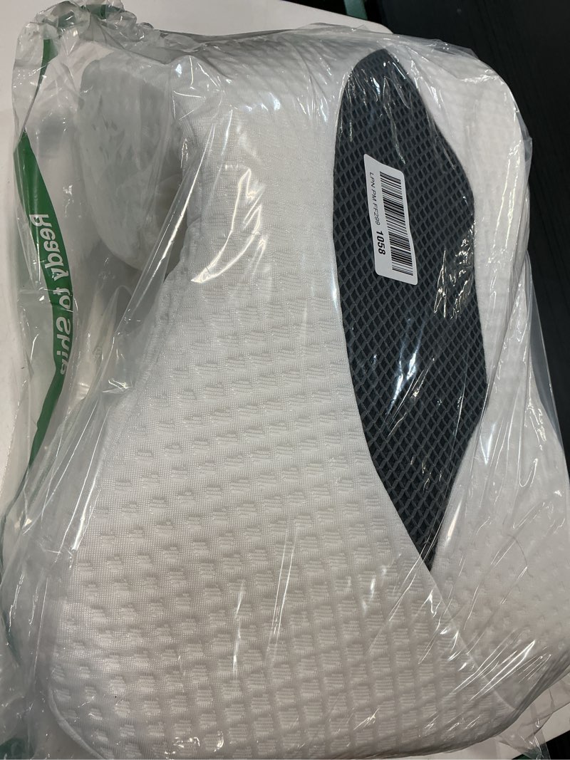 Condition photo showing Good Condition for Side Sleeper Pillow with Arm Holes, Memory Foam Pillow for Neck Shoulder Cervical Pain Relief, Ergonomic Arm Holes Positioner Cooling Bed Pillows for Side Sleeping (Grey)