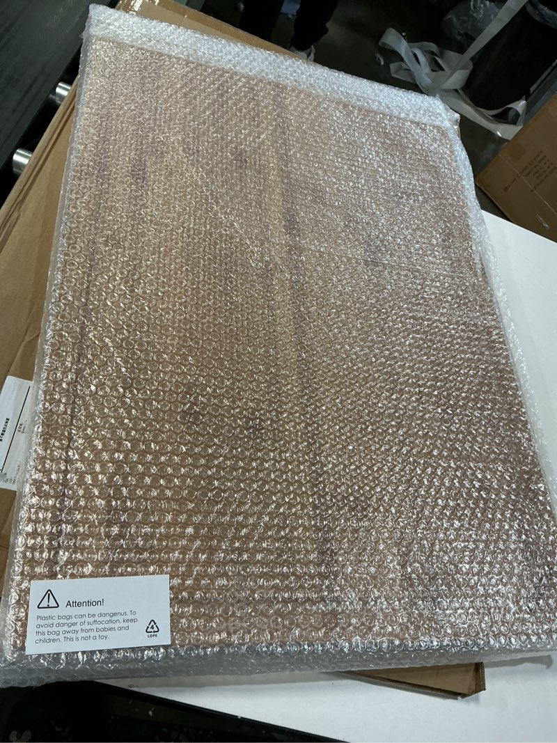 Condition photo showing New/Like New for 30 Inch Extra Large Bamboo Cutting Boards for Kitchen, Wood Cutting Board with Deep Juice Groove and Handle Heavy Duty Chopping board, Oversized Stove Top Cover, Kikcoin, 30" x 20"