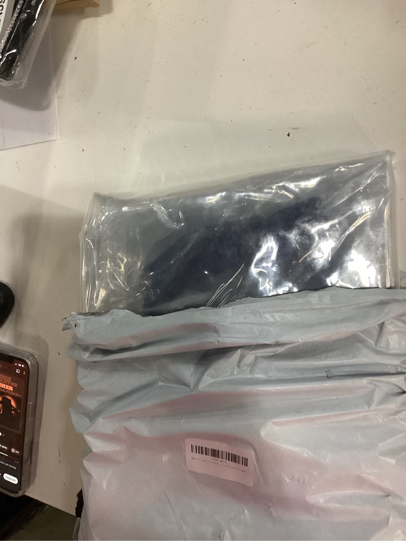Condition photo showing New/Like New for clear tarp 3x6ft clear tarps heavy duty water resistant,14mil thickened transparent tear resistant pvc vinyl tarpaulin enclosurewith grommets and reinforced edges for patio,porch and outdoor 3x6ft(0.9x1.8m)14mil