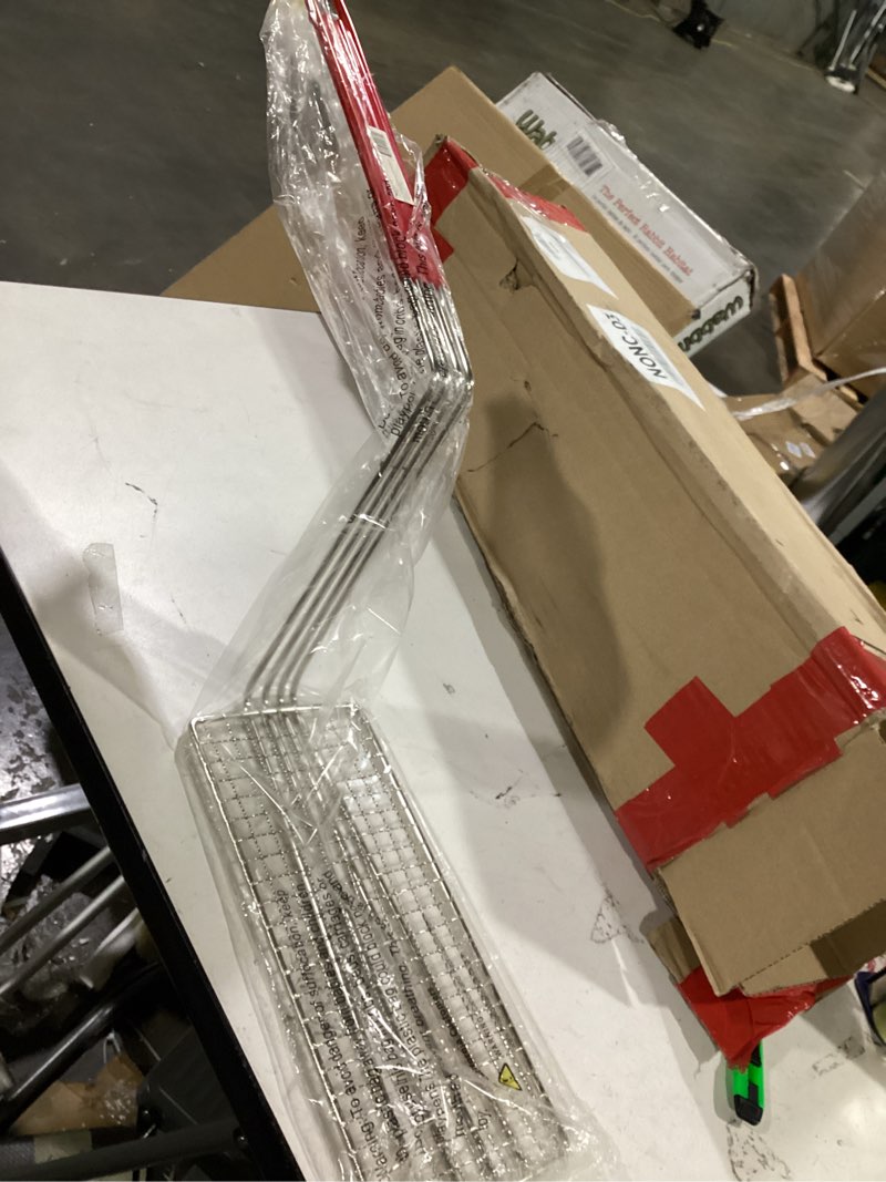 Winco FB-PB Fry Basket Press for Model FB-10 and FB-20 Baskets, Stainless Steel Medium,Silver, Small