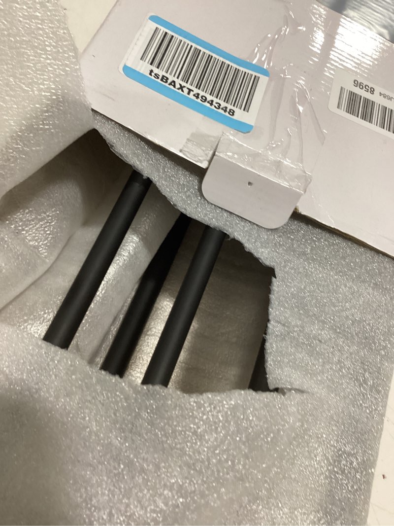 Condition photo showing Good Condition for Alise Double Towel Rack for Bathroom Wall Mounted,24 Inch Bathroom Tower Holder Black Towel Rack wit