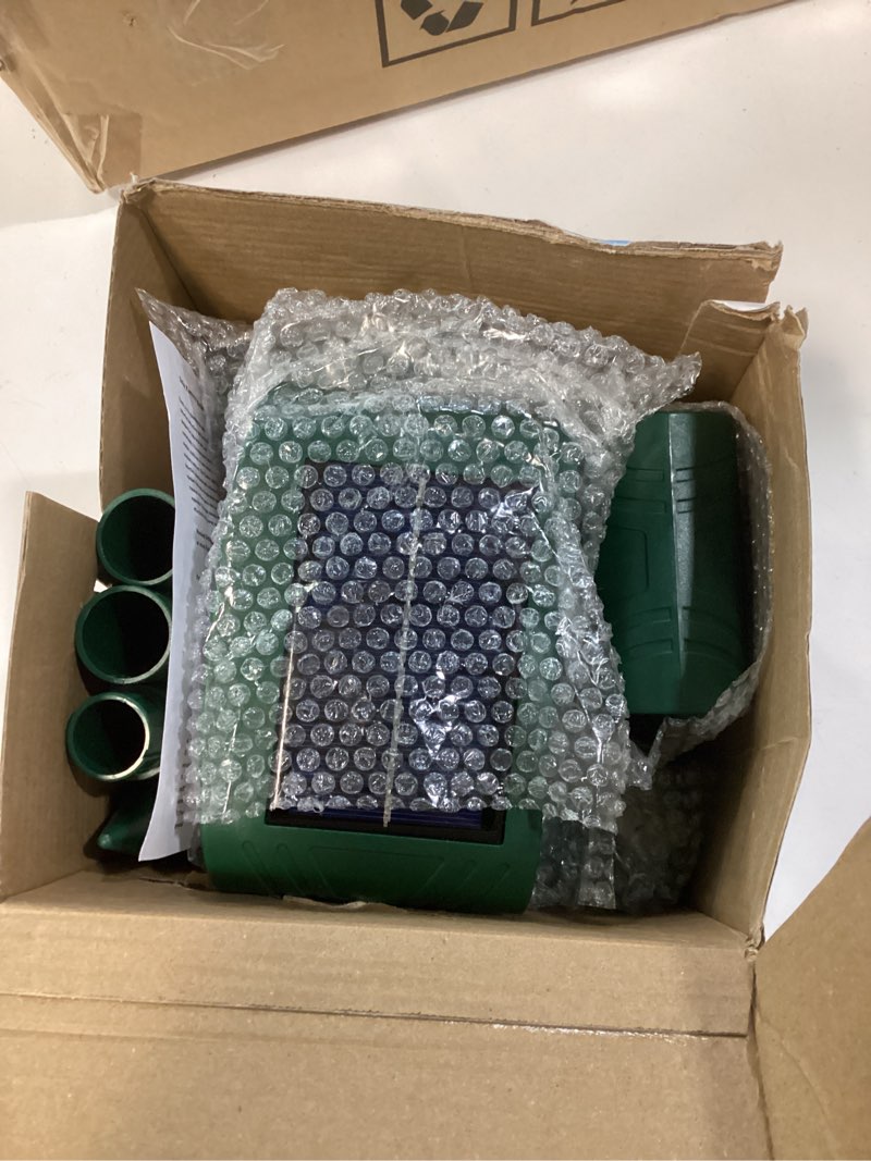 Condition photo showing Good Condition for 2026 solar ultrasonic animal repellent ip65 waterproof deer repellent devices motion activated cat deterrent outdoor with flash light to keep squirrel rabbit raccoon out of garden & yard, 4 pack