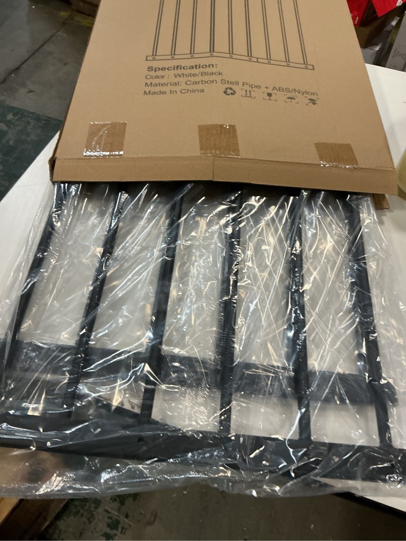 Condition photo showing Good Condition for WAOWAO Black Window Safety Guards for Children Kids Child Toddler Pets Proof Extra Wide White Tension Security Window Guard Gate for Home Fit 22.44"-36.22" (2 Piece, Black) Black 2 Piece(22.44"-33.64")