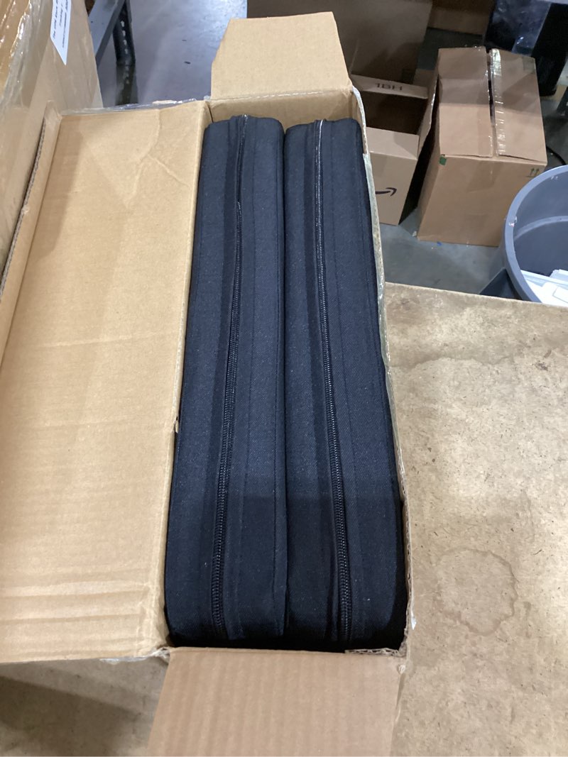 Condition photo showing New/Like New for palatala stadium seat cushion 2 pcs, extra thick 2.56" portable bleacher cushion with zipper, waterproof 600d oxford fabric, outdoor seat cushion for bleachers, sports events, beaches