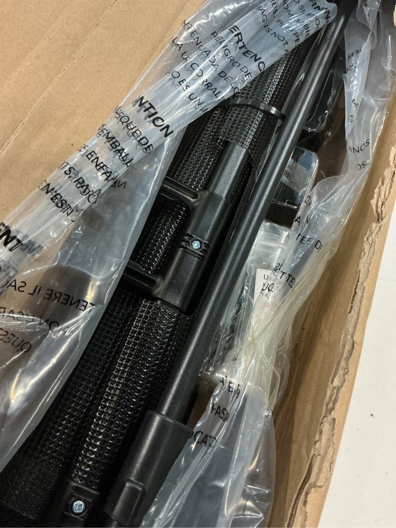 Condition photo showing Good Condition for 200 inch Retractable Baby Gates 37 inch Tall, Retractable Gate with Reinforced Strip Design to Prevent Crawling Through, 16 FT Outdoor Retractable Gates, Extra Wide Retractable Gate for Garage Black 37" Tall x 200" Wide