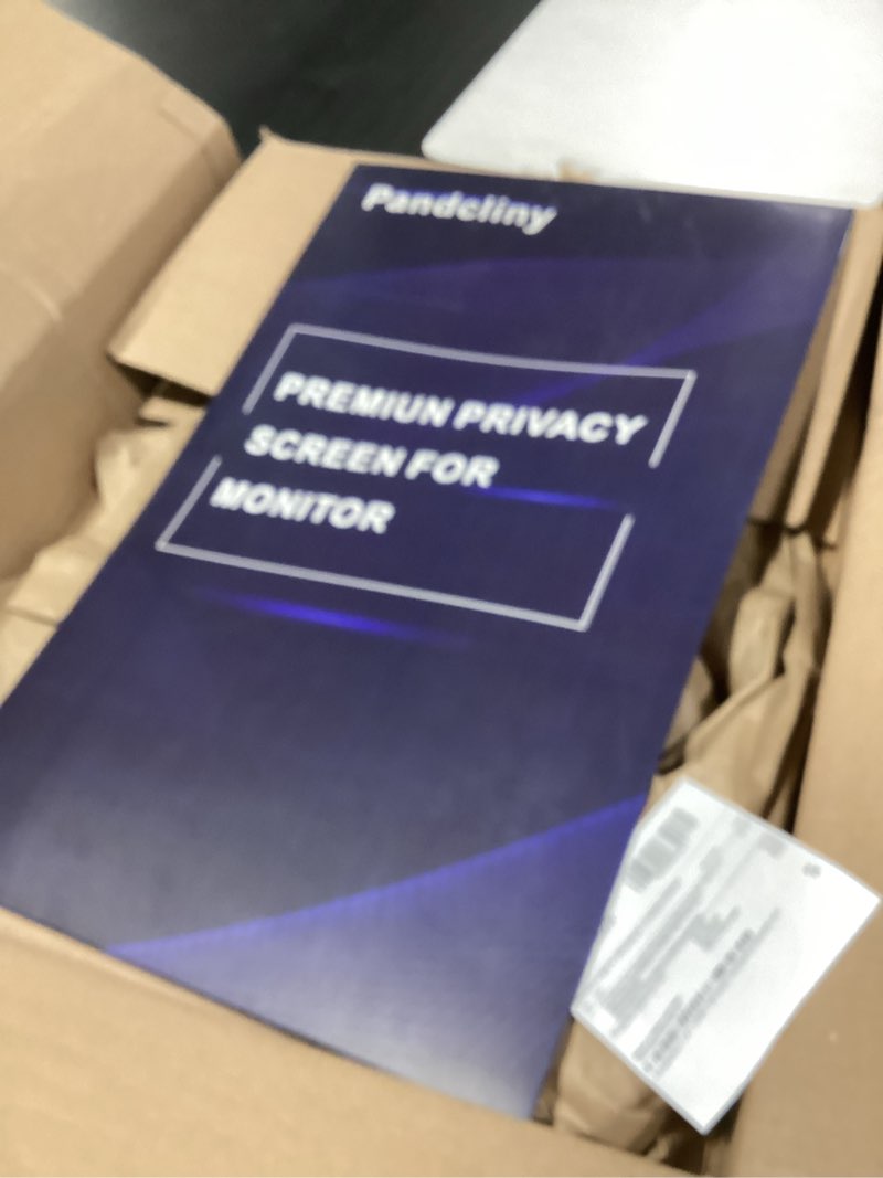 Condition photo showing New/Like New for [2 pack] 24 inch computer privacy screen filter for monitor 16:9 aspect ratio, eye protection anti blue light privacy shield and anti-glare protector, 24inch removable anti-scratch 24in protector film 2 pcs for 24 inch 16:9 aspect