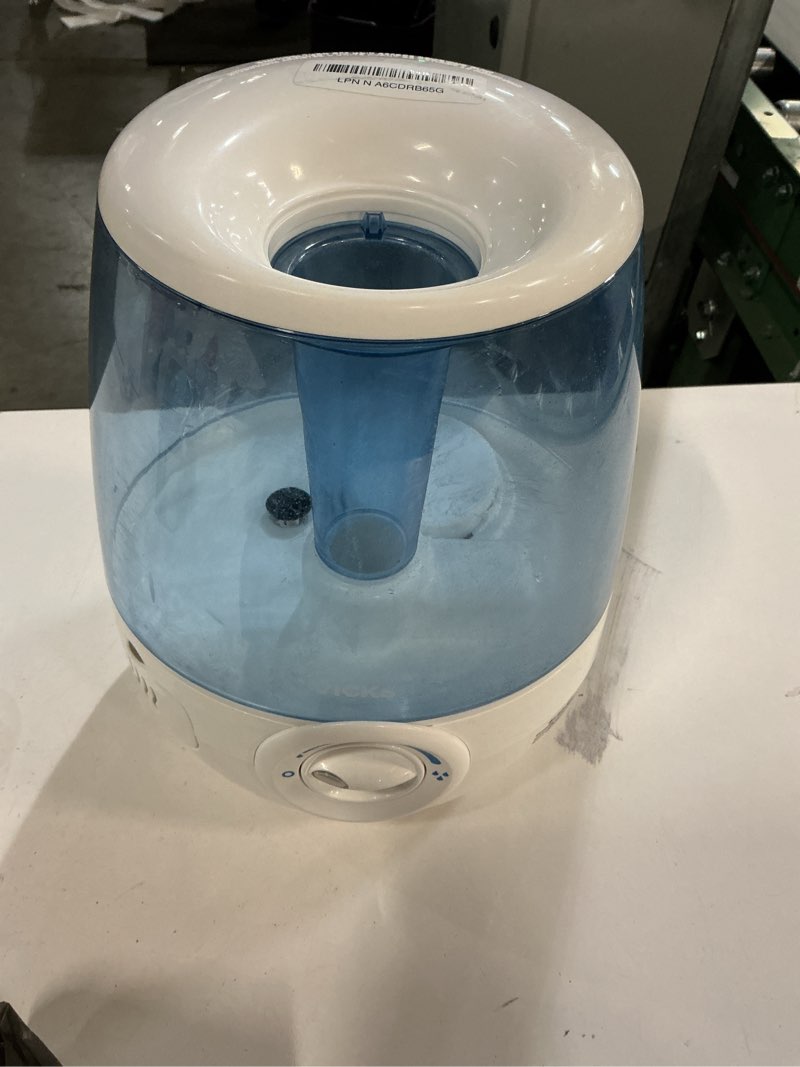 Condition photo showing As Is for Vicks Filter-Free Ultrasonic Humidifier, Recommended by Pediatricians*, 1.2 Gal Ultrasonic Cool Mist Humidifiers for Bedrooms & Kids Rooms, Works with Vicks VapoPads