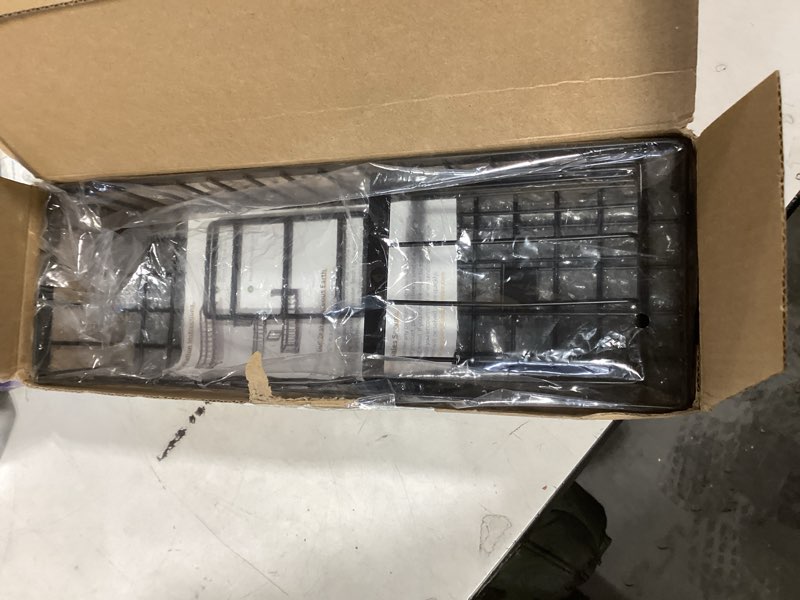 Condition photo showing Good Condition for Cisily Extra Large Sink Caddy Organizer with Drying Stone, Black Sponge Holder for Kitchen, Dish Brush Holder for Countertop, Kitchen Decor Storage and Essentials