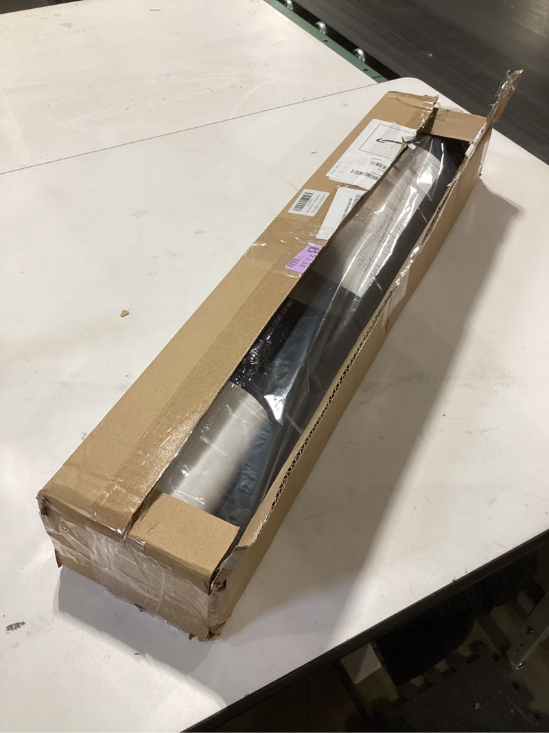 Condition photo showing item condition for Black Adjustable Fireplace Hood for 28 to 48" Fireplace Hood Heat Shield Equipped with Insulation Cotto