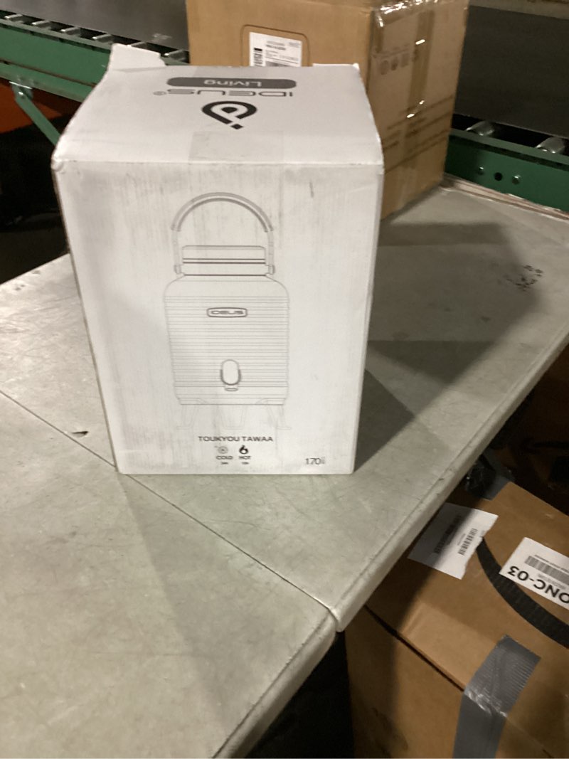 Condition photo showing New/Like New for 67oz Upgraded Thermos for Hot Food, 3-Layer Stackable Food Thermos, Soup Thermos Jar with Insulated Bag, Ideal for Office, Outdoor Meals, and Various Occasions (67 oz Silver)