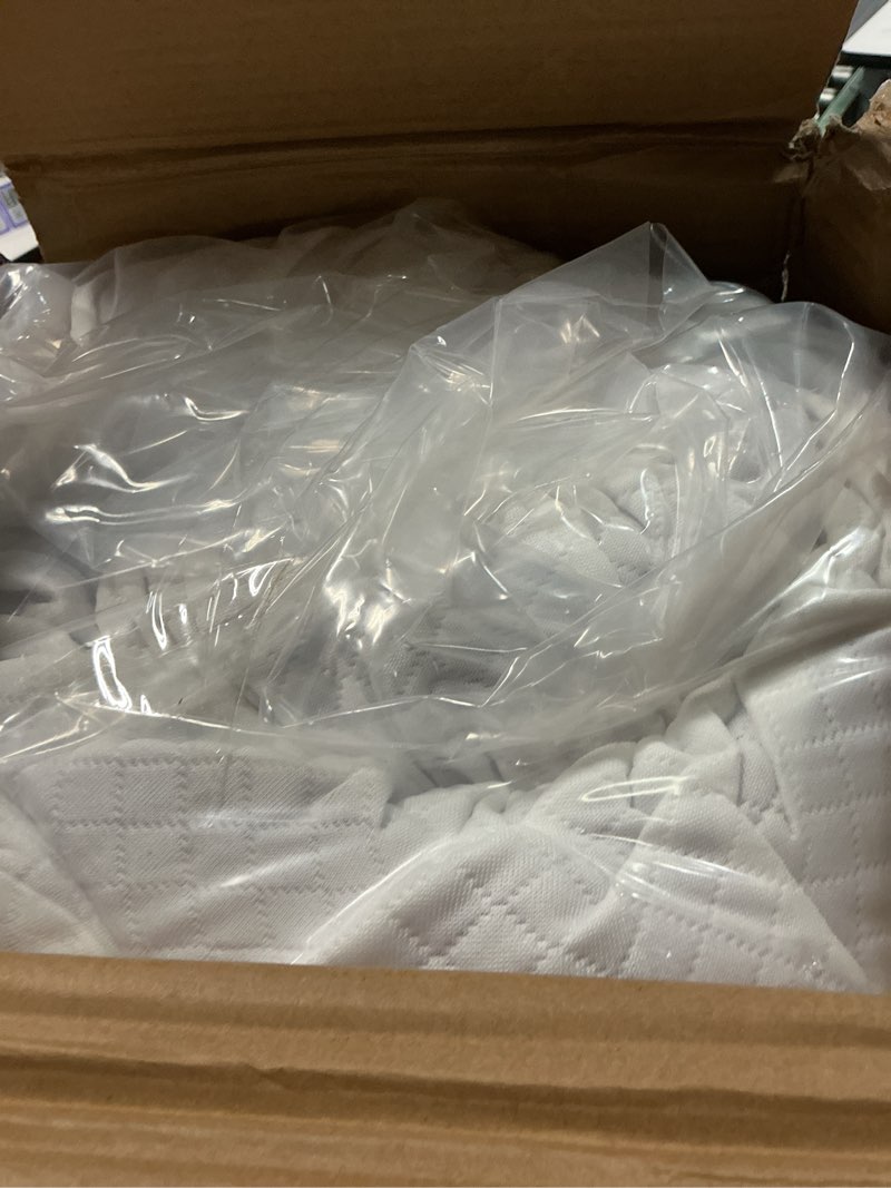 Condition photo showing Good Condition for SINWEEK 3 Inch Gel Memory Foam Mattress Topper King Size, Ventilated High Density Pad for Back Pain, Bed Topper with Removable Soft Cover, CertiPUR-US Certified King 3 Inch (White Cover)