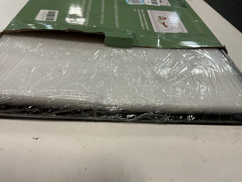 Condition photo showing Good Condition for acrylic cutting board with counter lip | 60% thicker & durable | bpa-free & food-safe kitchen tool | perfect for protecting countertops | versatile & easy to clean | ideal for home & professional use black 23"l x 17"w