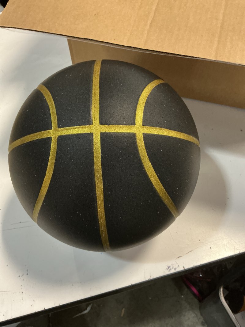 Condition photo showing Good Condition for 2024 upgraded silent basketball, designed for quiet indoor dribbling and training