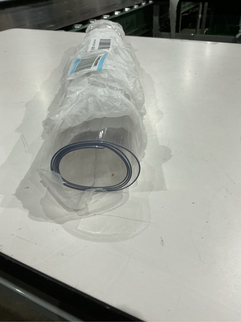 Condition photo showing As Is for clear desk cover protector - 24 x 36 inch rectangular, 1.5mm thick wipeable pvc plastic desk pad mat tablecloth protector easy clean clear rectangle 1.5mm 24" x 36"